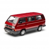   Volkswagen T3 Multivan, Scale 1:18, Red 255099302645