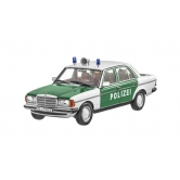   Mercedes-Benz 200 W 123 (1980-1985) Police, 1:18 Scale, White/Green