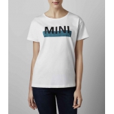   Mini T-Shirt Womens Wordmark Colour Block 80142445547