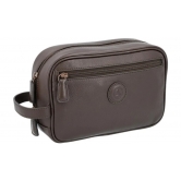   Mercedes-Benz Toiletry bag, Classic, Leather, Dark Brown B66048057