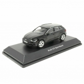  Audi A3 Sportback, Mythos Black, Scale 1:43 5011903032