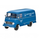  Mercedes-Benz L319, Van, Mercedes-Benz Service, 1956-67, Blue, 1:18 B66040630