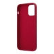 ����� BMW ��� iPhone 12/12 Pro (6.1) M-Collection Liquid silicone Hard Red