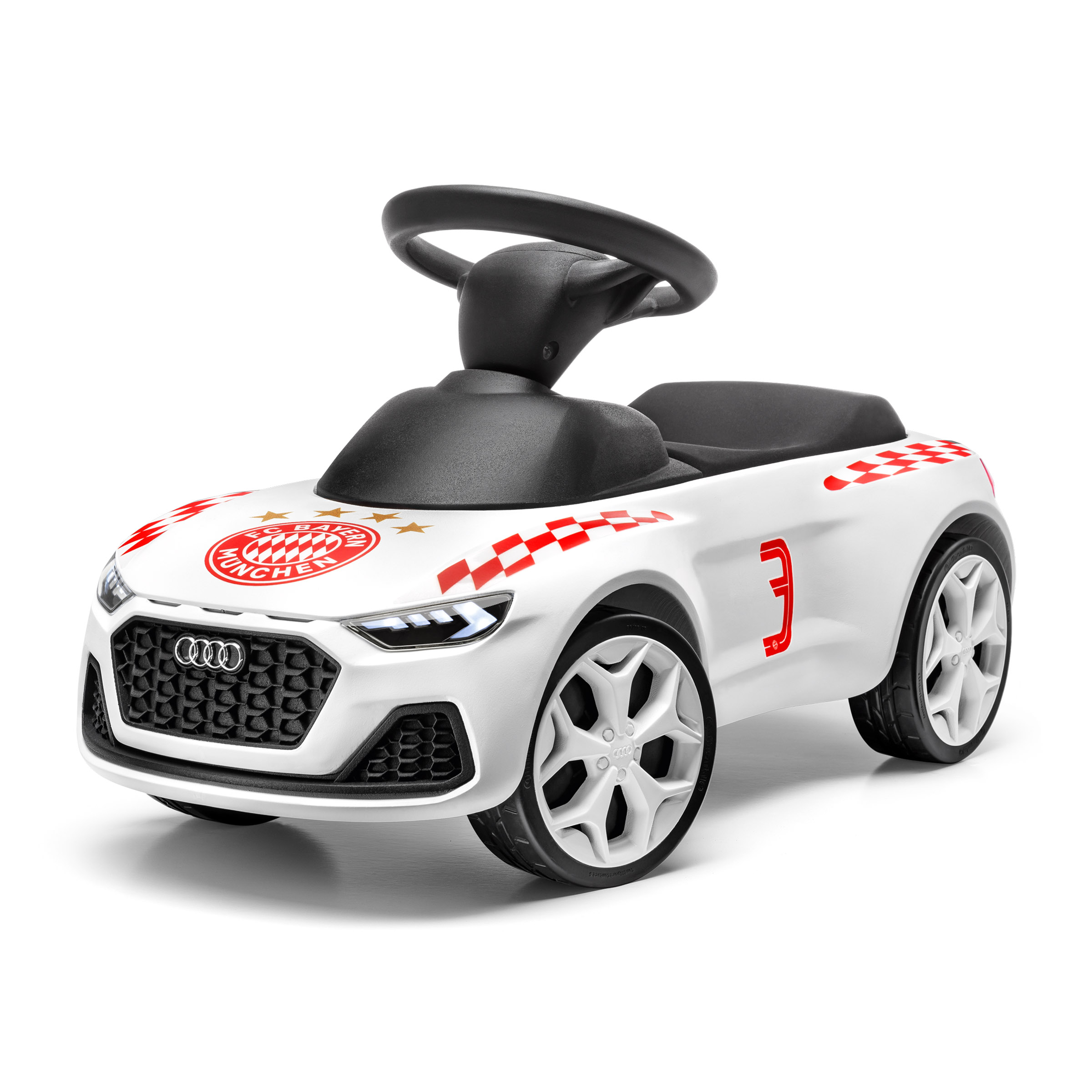 Детский автомобиль Audi Junior quattro FC Bayern Munchen, Kids, White 3202001200