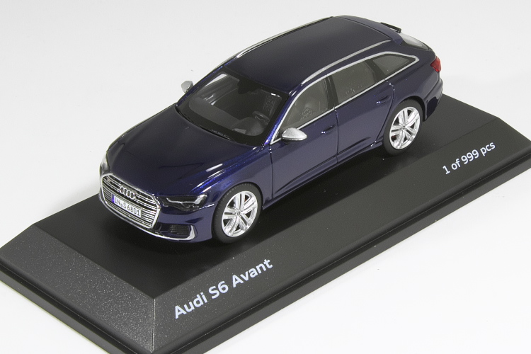 Масштабная модель Audi S6 Avant Limited, Navarra Blue, Scale 1:43 5011816231