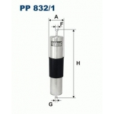 Фильтр топливный Filtron PP 832/1