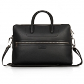 ������� �������� Jaguar Leather Brief Case, Black JBLU341BKA