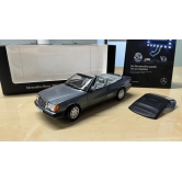 MERCEDES BENZ 300 CE-24 W124 CABRIOLET A124 PEARL GREY NOREV B66040685 1:18 LHD B66040685