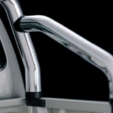 Bar, hi-over  Colour: Chrome    Toyota PZ415-N0410-ZB
