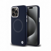  BMW  iPhone 15 Pro Signature Liquid silicone Laser Ring Hard Navy (MagSafe) J5200000768