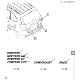 ������� CAPTIVA LT 95160877