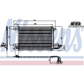 �������� ������������ VW CADDY NISSENS 94684
