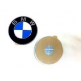 Эмблема фирмы BMW, тисн.с клеящ.пленкой на колесо 36 13 6767550