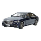 ������ Mercedes-Benz S-Class Long, AMG Line, (V223), Nautical Blue, Scale 1:18 B66960642