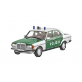 ������ ���������� Mercedes-Benz 200 W 123 (1980-1985) Police, 1:18 Scale, White/Green B66040676