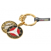 Брелок Mercedes-Benz Key Ring, Sindelfingen, Gold, Brass B66041523