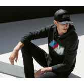  BMW M Colour Logo Hoodie, Men, Black 80142466284