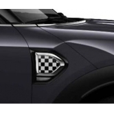 Zierblendenset mit Pad, CHECKERED B/W 51132413354