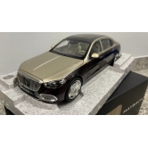   Mercedes-Maybach W223, 1:18 Scale, Golden/Red Metallic