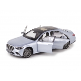 ������ Mercedes-Benz S-Class Long, AMG Line, (V223), High-tech Silver, Scale 1:18 B66960633