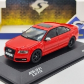 Audi S8 D3 5.2l-V10 Red 1:43 Solido 1